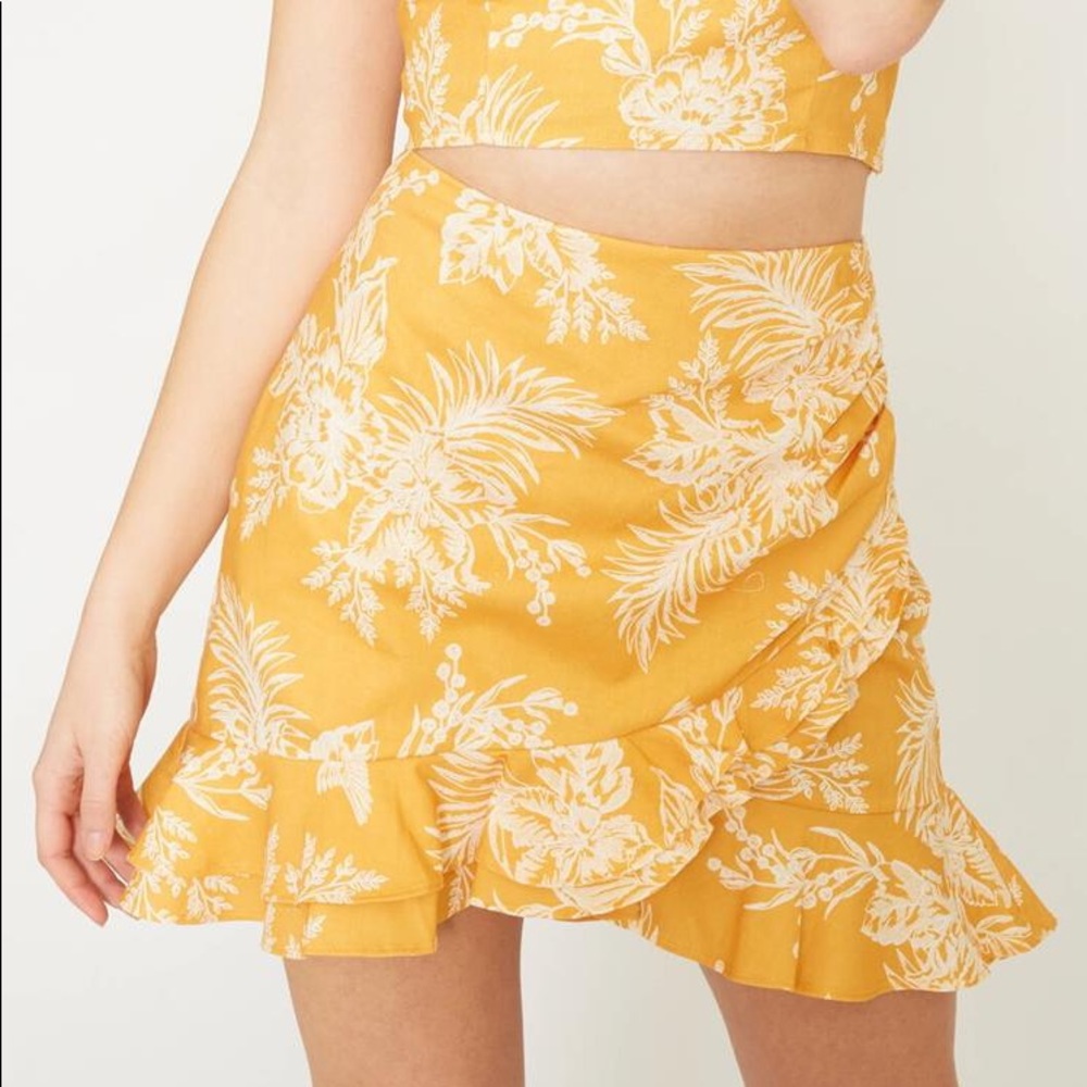 MinkPink Sunset Dreams Mini Skirt